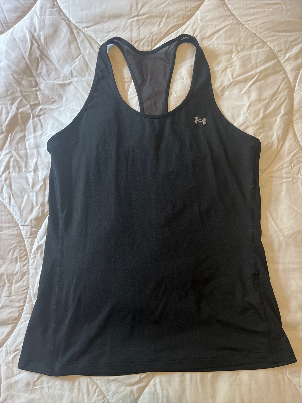 Under Armour Black Mesh Racerback Tank